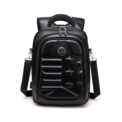 comprar 17 polegadas portátil mochila de viagem personalizada saco escolar porta de carregamento USB 42x32x14cm online manufacture