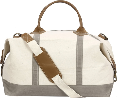 comprar Saco de viagem de couro pesado de lona com cinto de ombro desmontável online manufacture