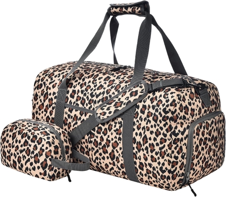 comprar Bolsa de viagem dobrável de 50L de grande capacidade, de fim de semana, necessidades essenciais para o hospital, de noite, de ginástica, com compartimento de sapatos online manufacture