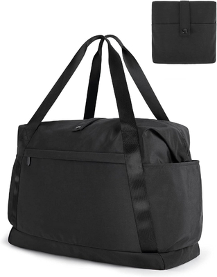 comprar Saco de viagem preto dobrável, seco e úmido, leve, portátil, com cinto de ombro online manufacture