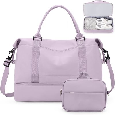 comprar Aeroplano Amigável Carry On Dufflel Saco de Viagem Com Bolso Molhado Impermeável Grande Capacidade online manufacture