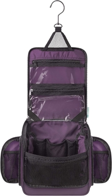 comprar Saco de viagem de higiene pendurado com compartimentos expansíveis Saco transparente desmontável TSA Friendly online manufacture