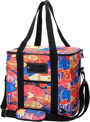 comprar Saco portátil, dobrável, isolado, resfriador, à prova d'água, leve, grande, macio, com cinto de ombro acolchado online manufacture