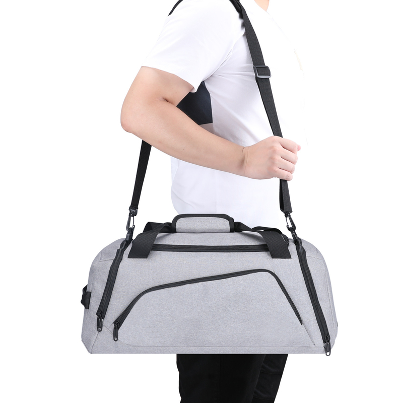 130l 120l 115l 110l 100l Xl Saco de viagem de grande porte feminino com manga de carrinho 50x20x24cm