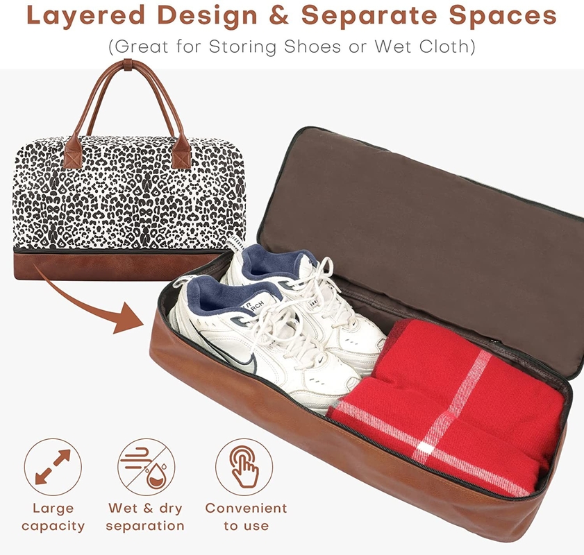 Gym Yoga Saco de Duffel Com Bagagem Sleeve Sneakers Exercício Fitness 18,9 x 9,8 X 10,2