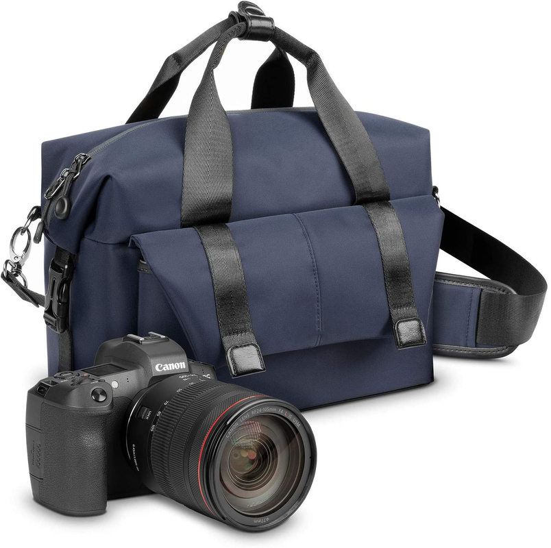 Resistente à água Foto sem espelho e bolso de ombro da câmera DSLR para Canon Sony Nikon