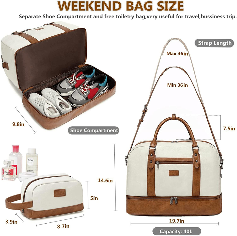 Sacos de viagem com porta-malas com porta-louças 19 polegadas 19,7 x 9,8 x 14,6