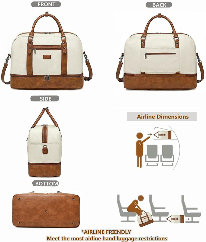 Sacos de viagem com porta-malas com porta-louças 19 polegadas 19,7 x 9,8 x 14,6