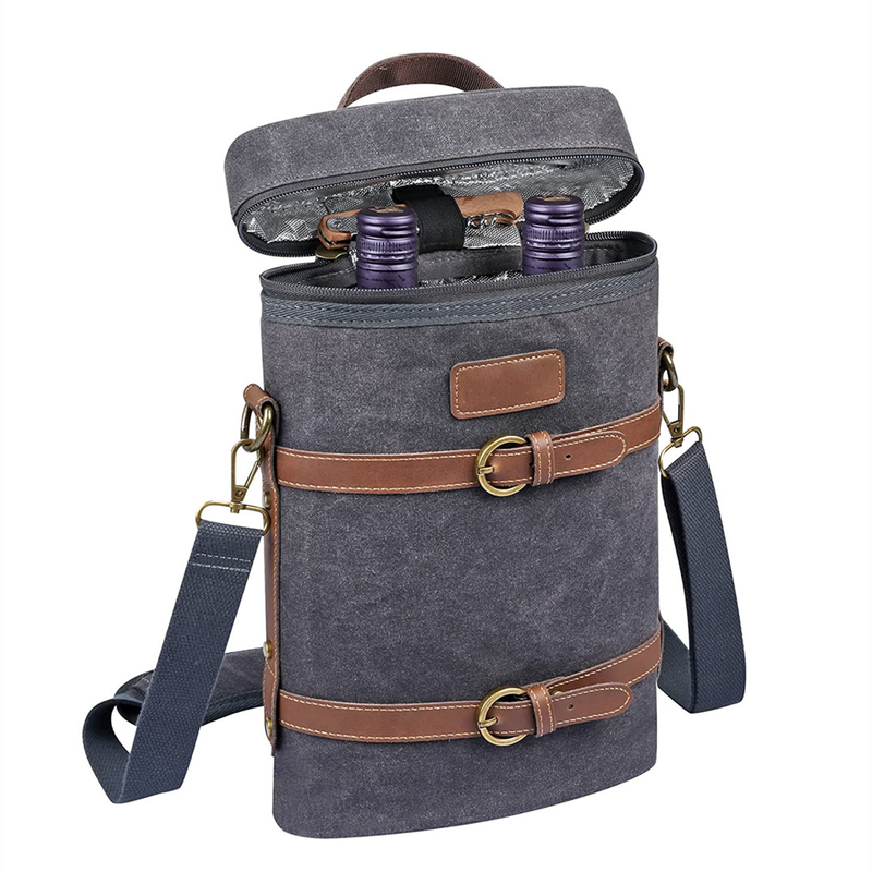 Flexível Vinho de piquenique de trabalho pesado customizado isolado Cooler Saco Dividor Pad garrafa de água 8x3x13