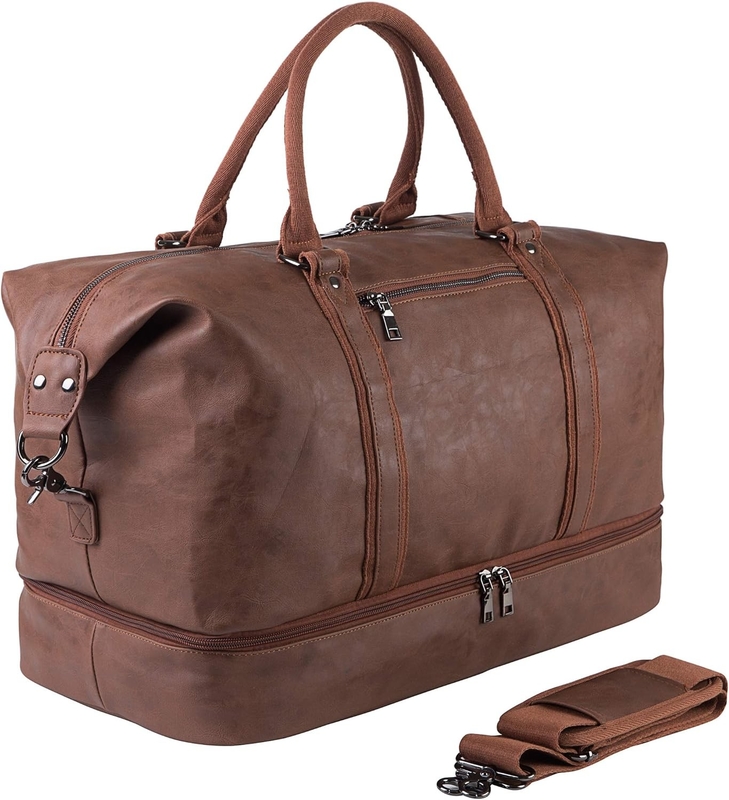52L impermeável de fim-de-semana Carry On Custom Tote Duffel Saco de Viagem com Bolsa de Calçado