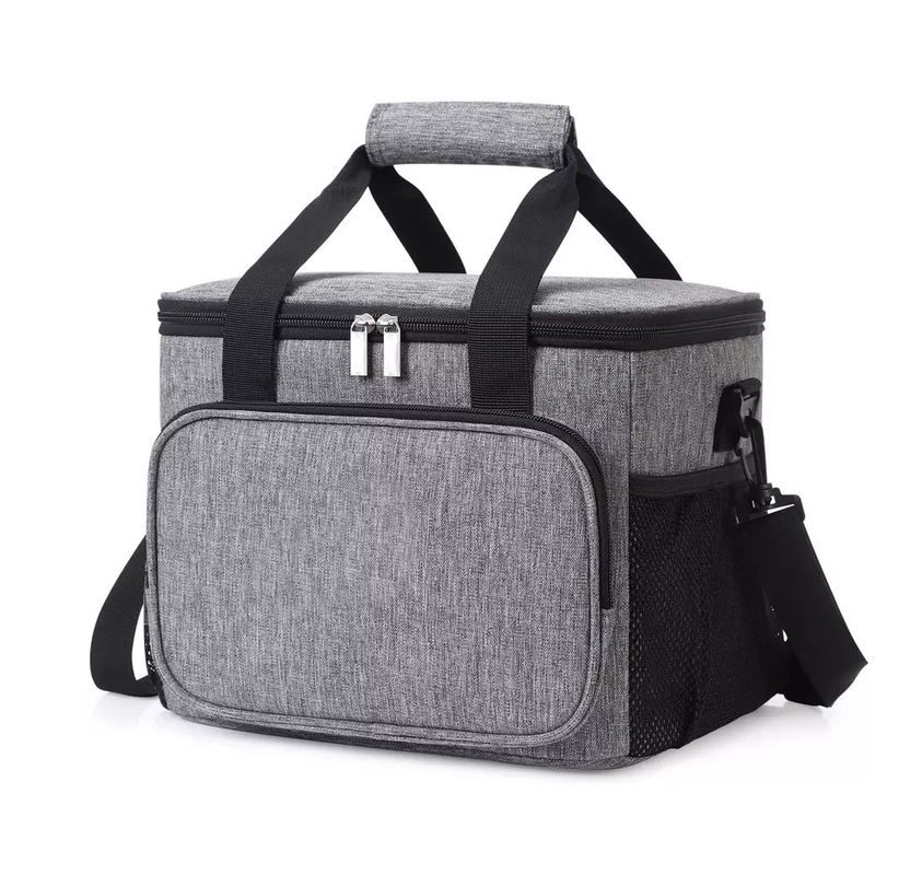 Bolsa de refrigeração isolada personalizada de lado macio para mercearia Caixa de almoço Tote Office 24 Can