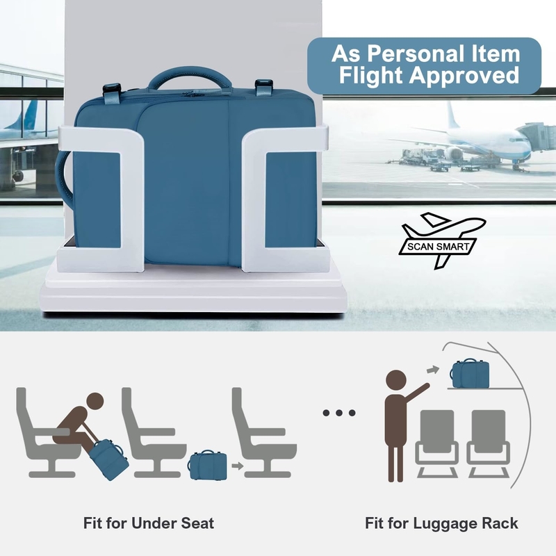 Impermeável Empresarial Caminhadas Casual Carry On Travel Bag Voo Aprovado Adaptação 16 polegadas laptop