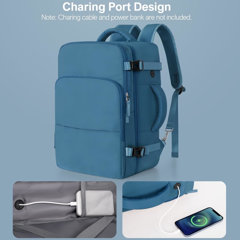 Impermeável Empresarial Caminhadas Casual Carry On Travel Bag Voo Aprovado Adaptação 16 polegadas laptop