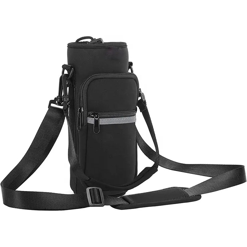 3.3 X 10,6 polegadas Neoprene impermeável porta garrafa de água viagem isolado térmico portátil
