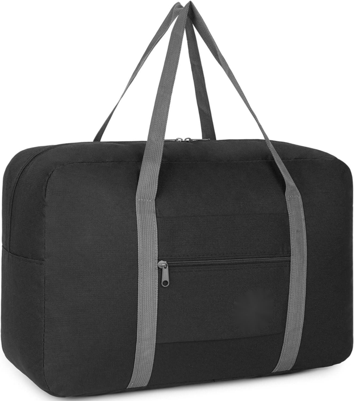 Large Size Airline Underseat Foldable Carry On Baggage Bag Duffel Travel Bag Para Mulheres