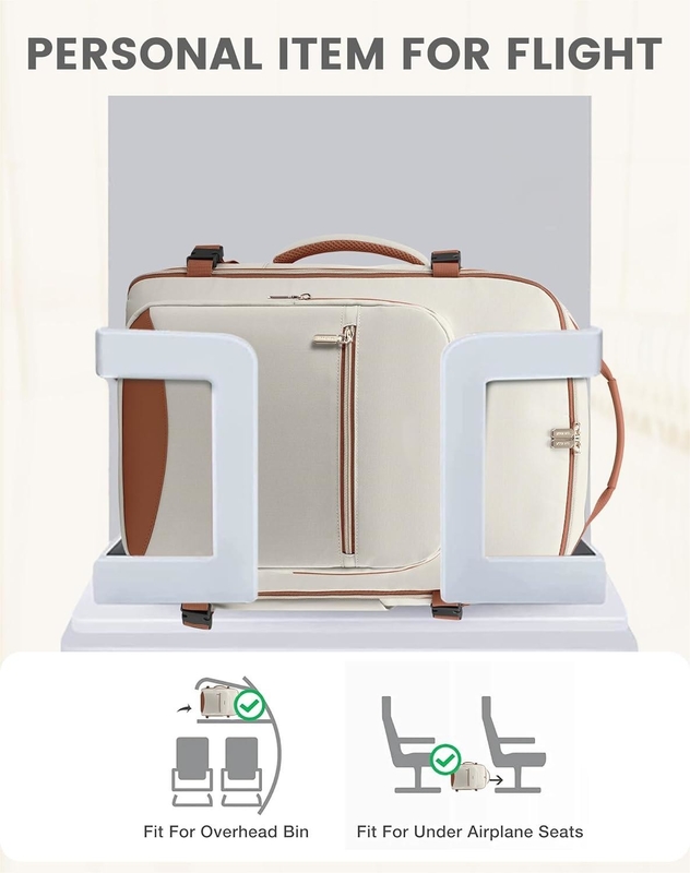 Passagem aprovada. Perfeito para caminhadas universitárias. Saco de viagem de noite com compartimento de laptop de 17,3 polegadas.