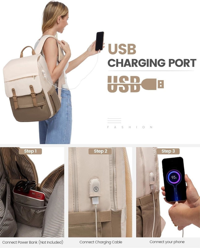 Moda Large 17 Inch Laptop Companhia Aérea aprovado Carregar Professora Enfermeira Trabalho Negócios Faculdade Saco de viagem para mulheres e homens