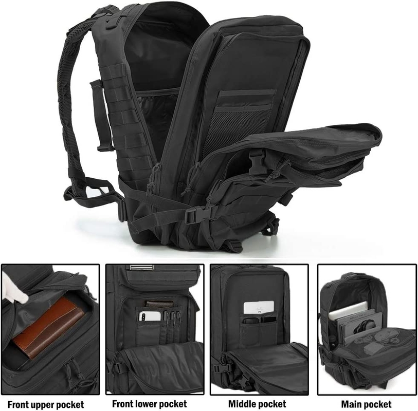 1.3 Pounds Zipper Custom Gun Bag para múltiplas pistolas durável à prova d'água à prova de choques