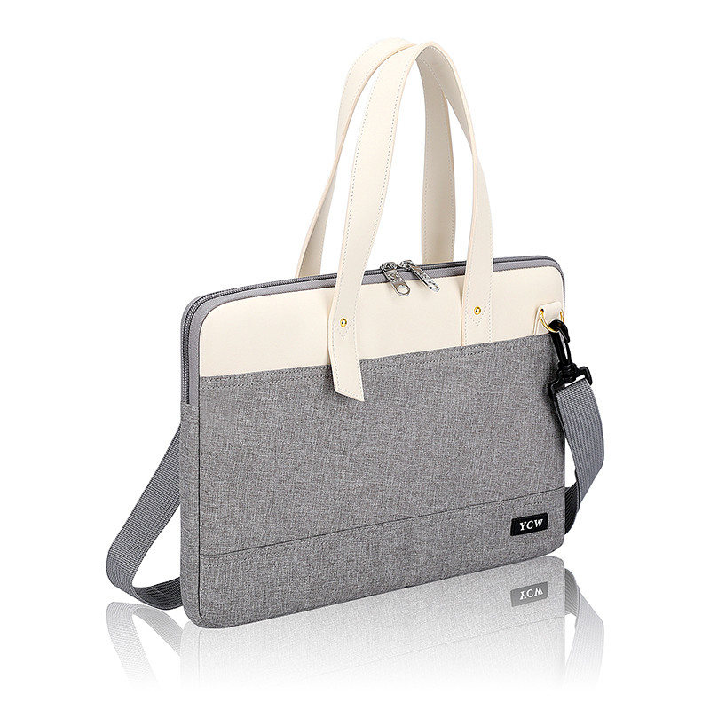 Sacos de trabalho para 15.6 polegadas Saco portátil feminino Mochila à prova d'água Manga