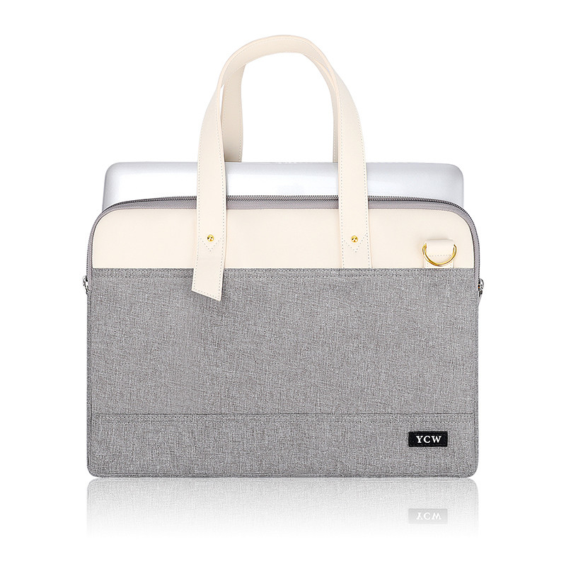 Sacos de trabalho para 15.6 polegadas Saco portátil feminino Mochila à prova d'água Manga