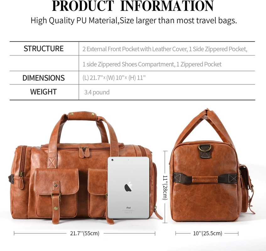 Saco de viagem personalizado com bolsa de sapatos