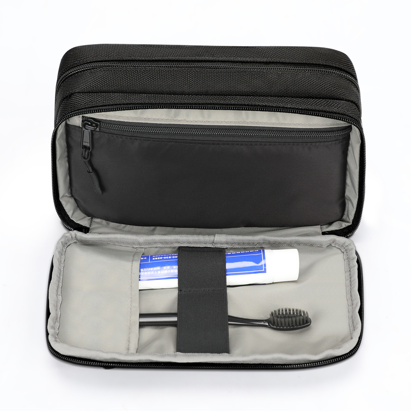 Organizador de sacos higiénicos personalizados de viagem Saco Eco Friendly Organizador cosmético suspenso 3 camadas
