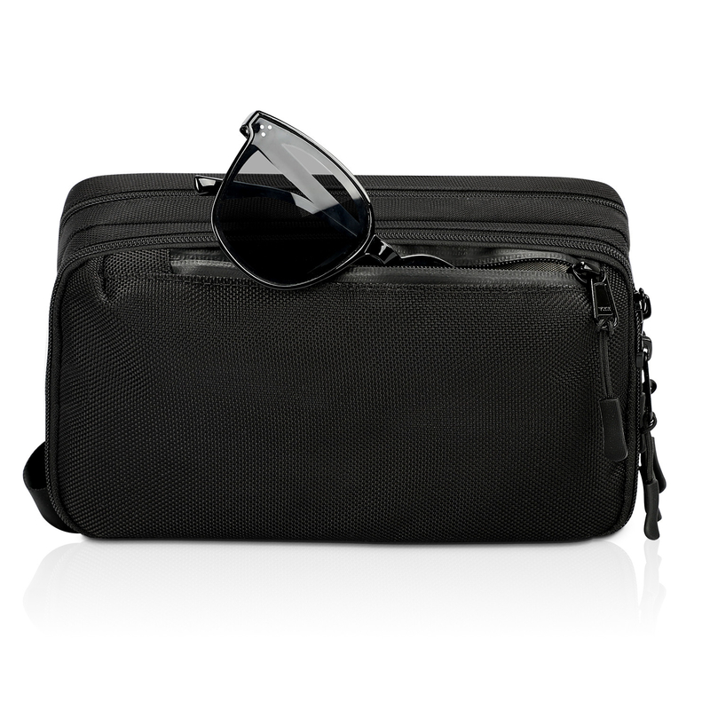 Organizador de sacos higiénicos personalizados de viagem Saco Eco Friendly Organizador cosmético suspenso 3 camadas