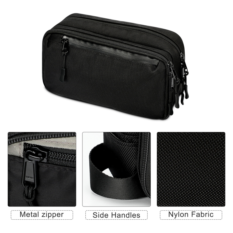 Organizador de sacos higiénicos personalizados de viagem Saco Eco Friendly Organizador cosmético suspenso 3 camadas