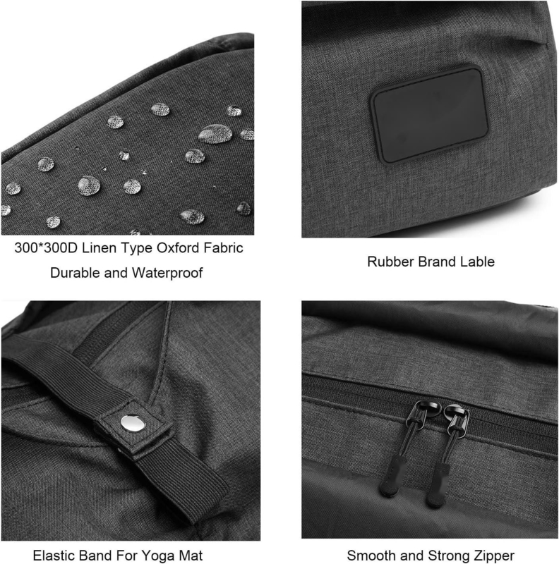 Bolsas de plástico personalizáveis com bolsos de armazenamento úmido e seco