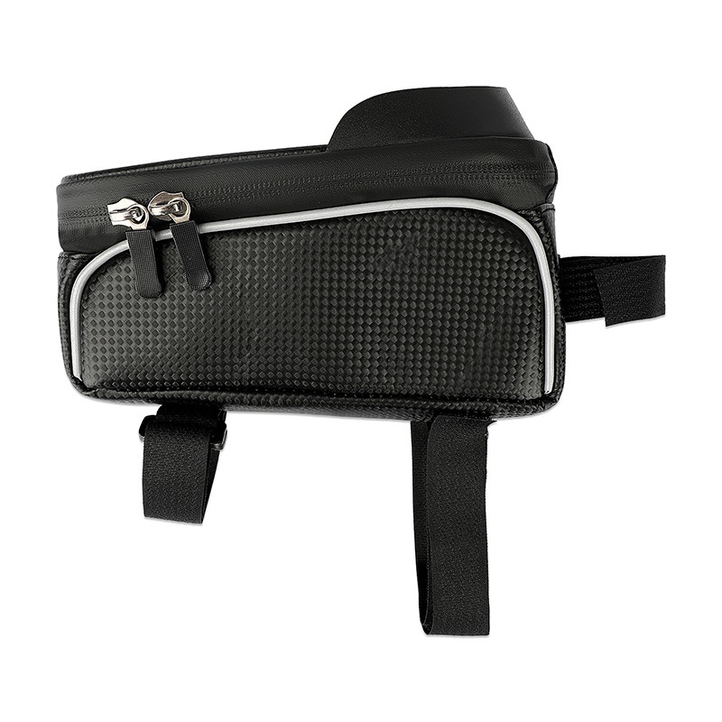 OEM ou ODM Waterproof Bike Phone Bag Front Frame Saco de bicicleta 8x3x5