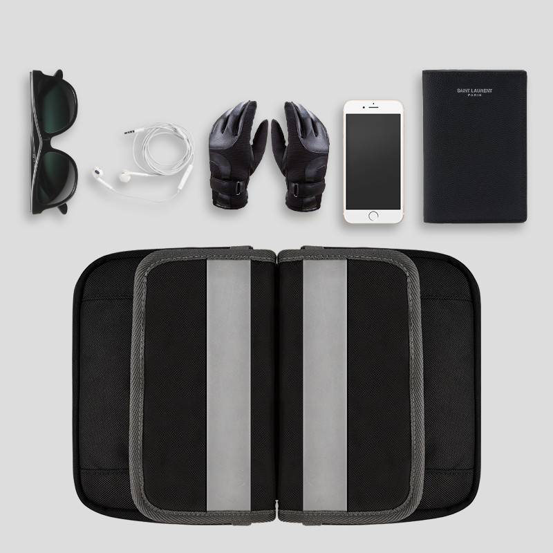 Saco de telefone grande para bicicleta OEM impermeável traseiro debaixo do assento Bolsa de faixa refletora para ciclismo 7X6X5