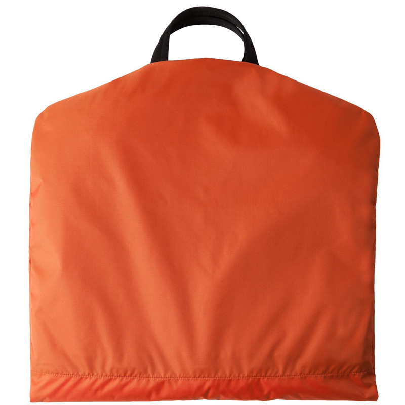 2 em 1 Saco de roupa de roupa de porte masculino Suit Hanger Zipper bolsos 1.1LBS