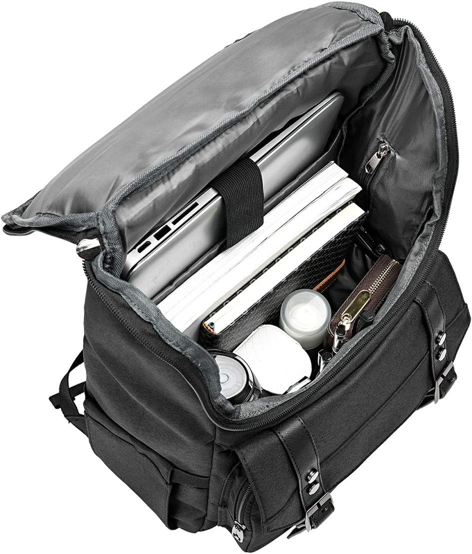 Saco de viagem personalizado preto grande de fim de semana com porta de carregamento USB para mulheres e homens