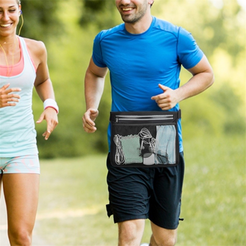 4.5 X 5.5 12.8 X 9.6 Ciclismo Acampamento Fanny Pacote Cinturão Crossbody Saco Hig