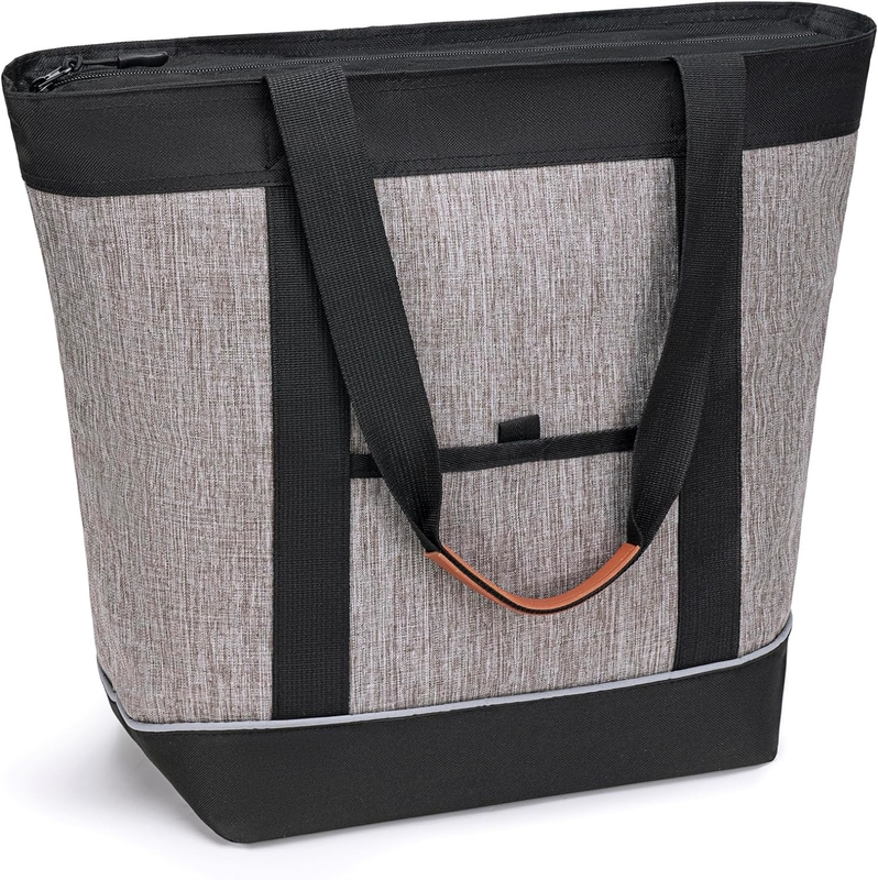 Transporte Saco grande isolado reutilizável de mercearia Tote Picnic Custom Travel Cooler Bag Para alimentos frios ou quentes