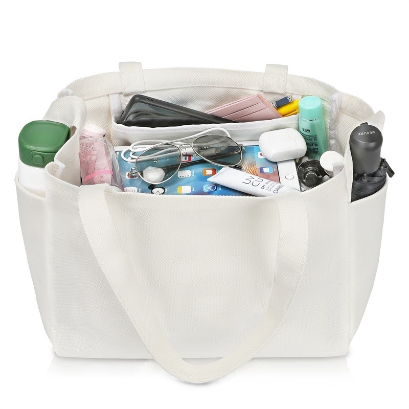 Saco de compras reutilizável com cabo comprido 4.4x6.7x11