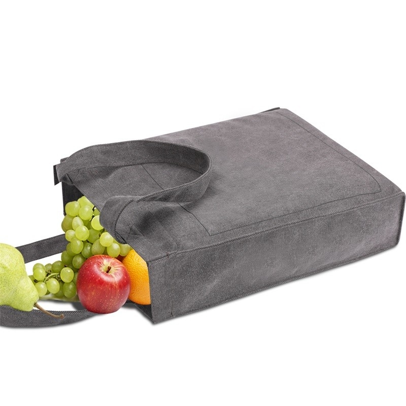 Bolsas de compras personalizadas eco-friendly reutilizáveis bolsas de mão de lona feminina bolsas 13X3X16