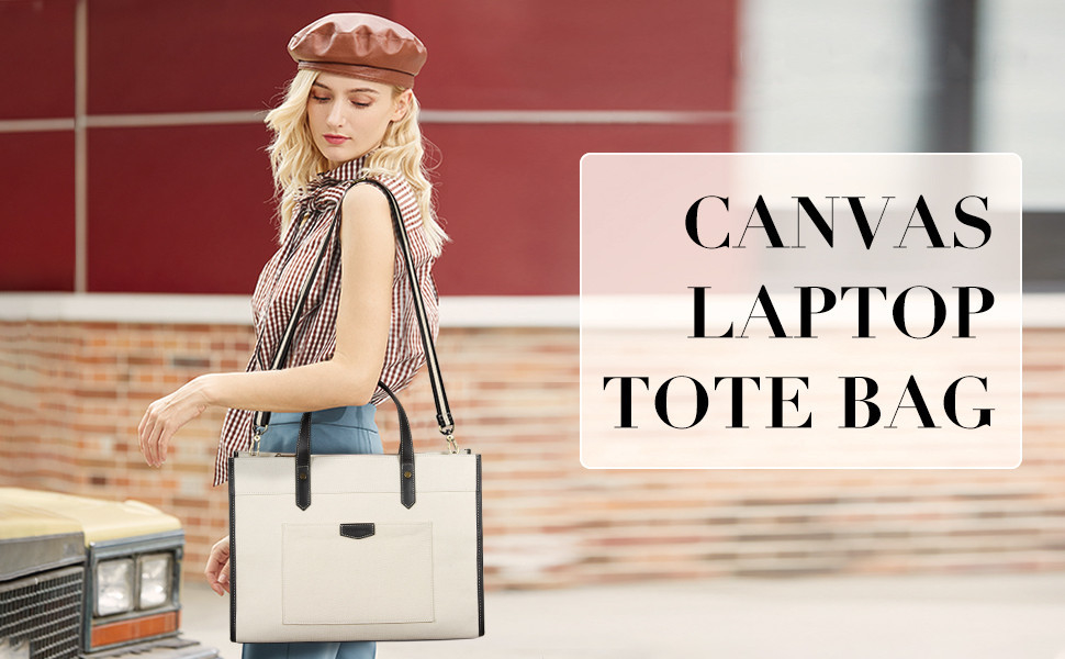 16x11.7x5.1 Saco de Laptop, Sacos de Trabalho para viagens e compras