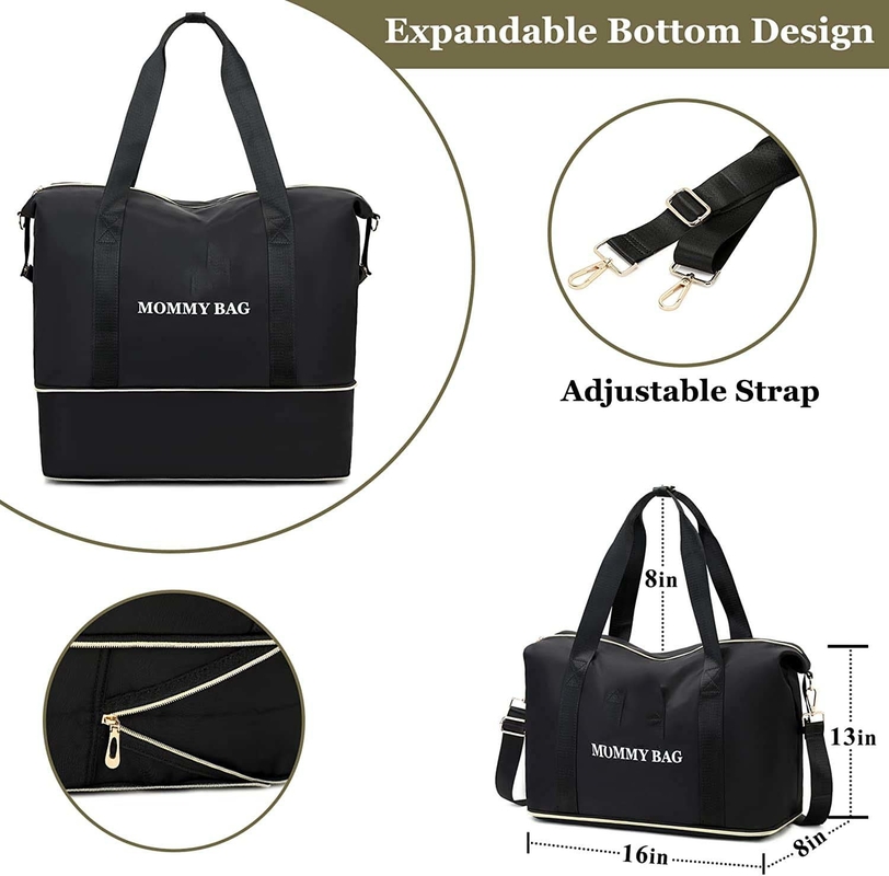 Bolsas de fraldas suaves e bonitas bolsas de garrafas pequenas isoladas para recém-nascidos personalizadas