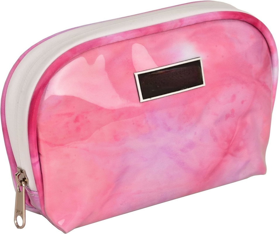 Rosa Resistente à água Saco de viagem à prova de odor personalizado com sistema de filtro de carbono para meninas