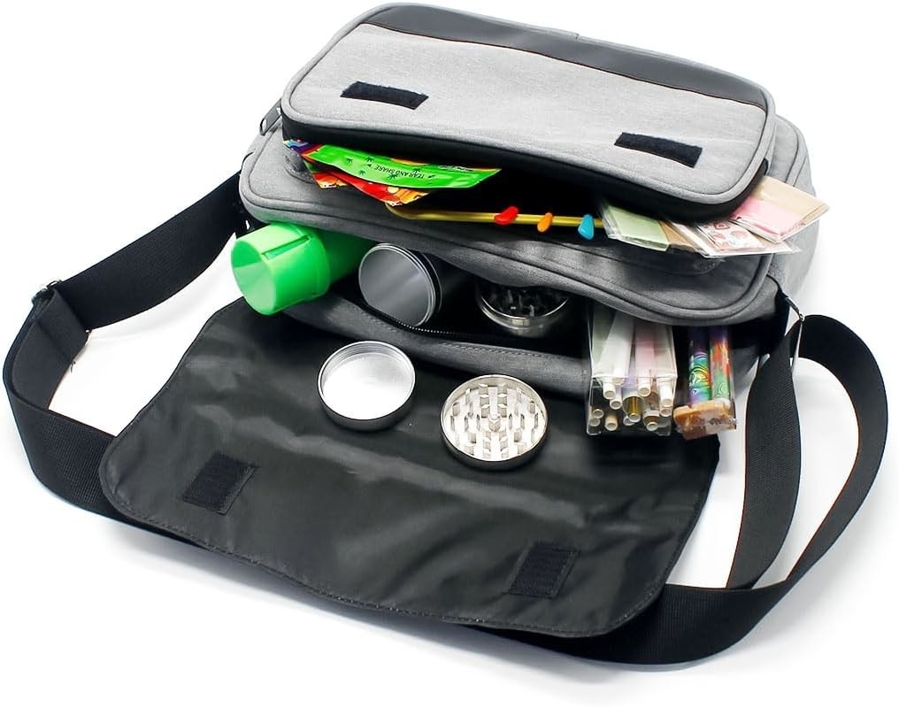 Armazenamento seguro Saco de viagem personalizado à prova de cheiro para tabaco Ervas medicina Acessório Container de comida