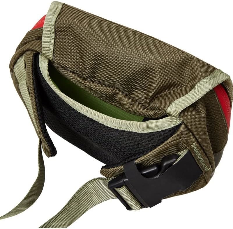Saco de viagem à prova de odor de fibra de carbono ativada de cor verde com fechadura para homens mulheres