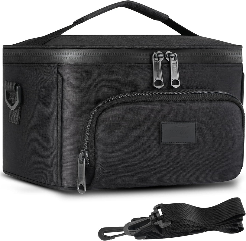 Saco portátil de grande capacidade resistente a odores e odores de viagem personalizado com separadores removíveis
