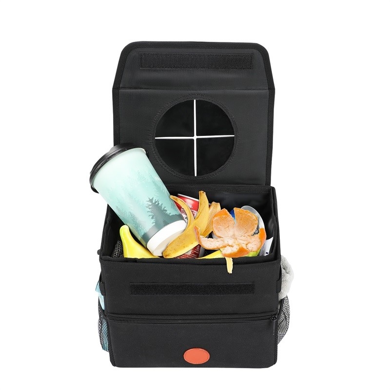 Saco de armazenamento de carro organizador de sacos de lixo de carro à prova de vazamento 9.5x5.5 