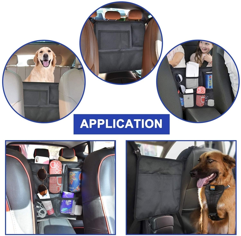 Assento de carro traseiro de armazenamento Saco de rede Bolsa de auto Saco de rede Bolso de mão